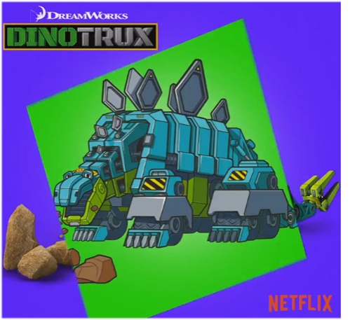 Второй сезон мультсериала Dinotrux 